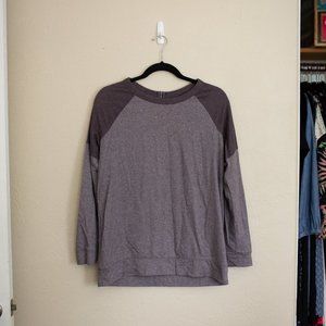 LOU & GREY TWO TONE SWEATER SZ: M